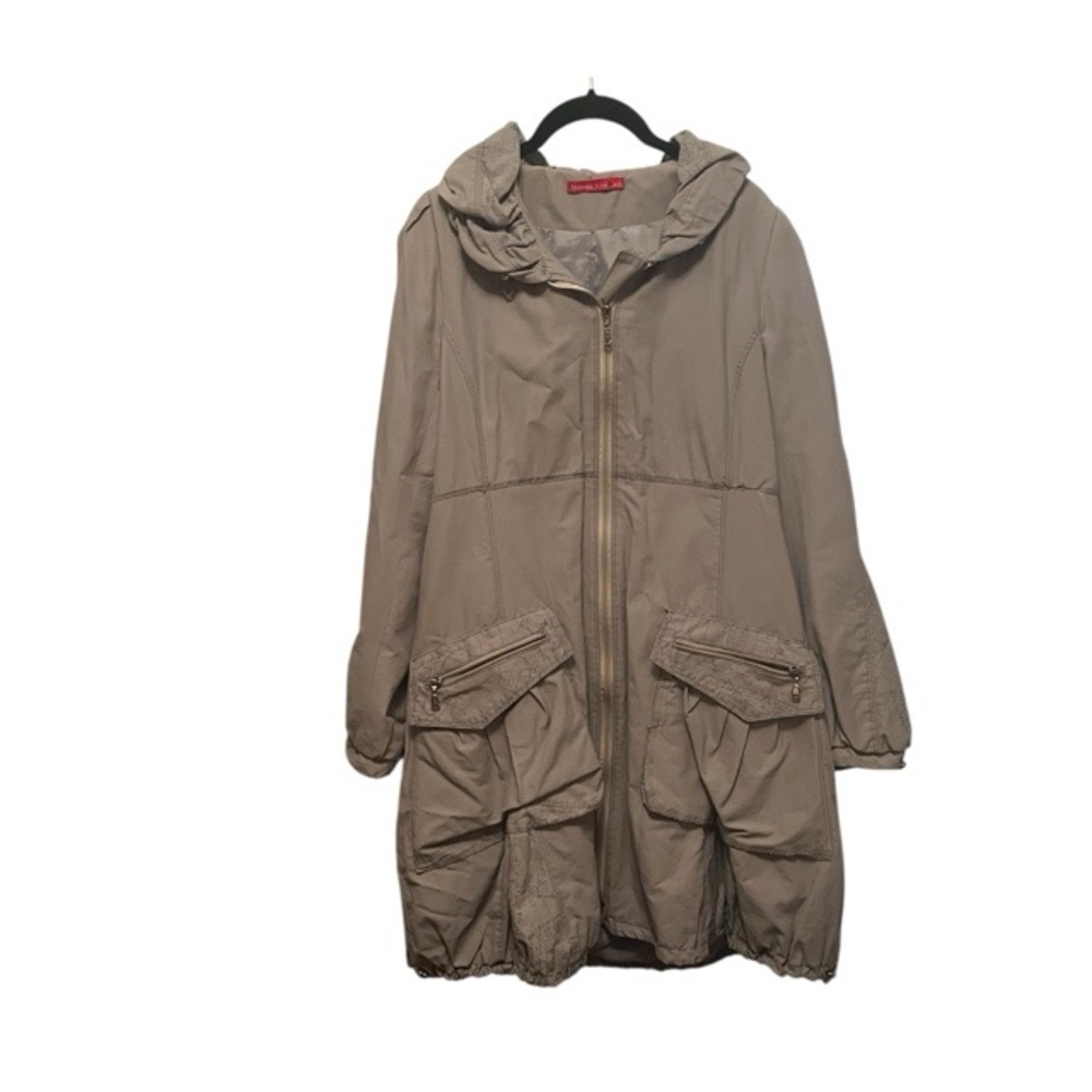 Femmes Je Vous Paris Buffy Hooded‎ Trenchcoat